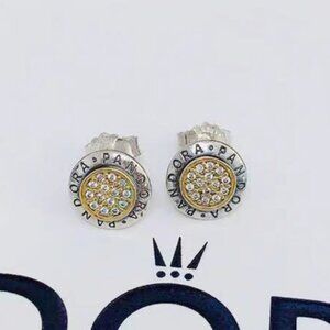 Pandora Signature Stud Earrings